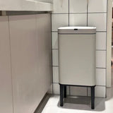 Smart Sensor Trash Can 20L Stainless Steel Waste Bin - Tophatter Daily Deals