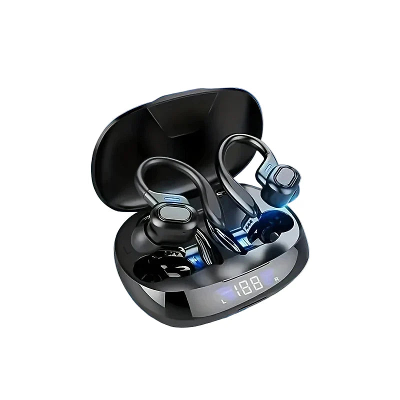 AI Translation Earphones Wireless Ear Hook Bluetooth - Tophatter Daily Deals