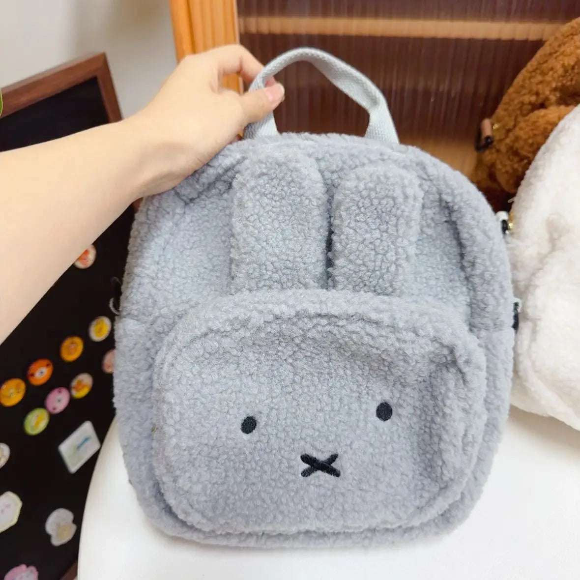 Miffy Boris Lambswool Backpack Animals - Tophatter Daily Deals