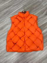 Insulating Women Puffer Vest - Boxy Quilt Polyfill Winter - Tophatter Daily Deals