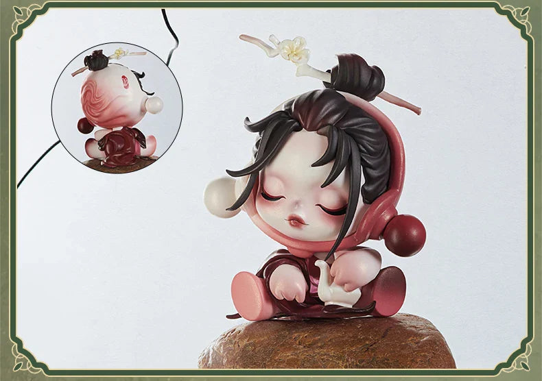 Genuine Pop Mart Skullpanda The Ink Plum Blossom Series Blind Box Mythical - Tophatter Daily Deals