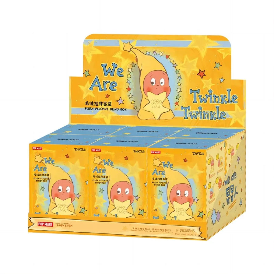 Genuine Pop Mart We are Twinkle Twinkle Series - Plush Pendant Blind Box Full Set of 6 Boxes Anime - Tophatter Daily Deals