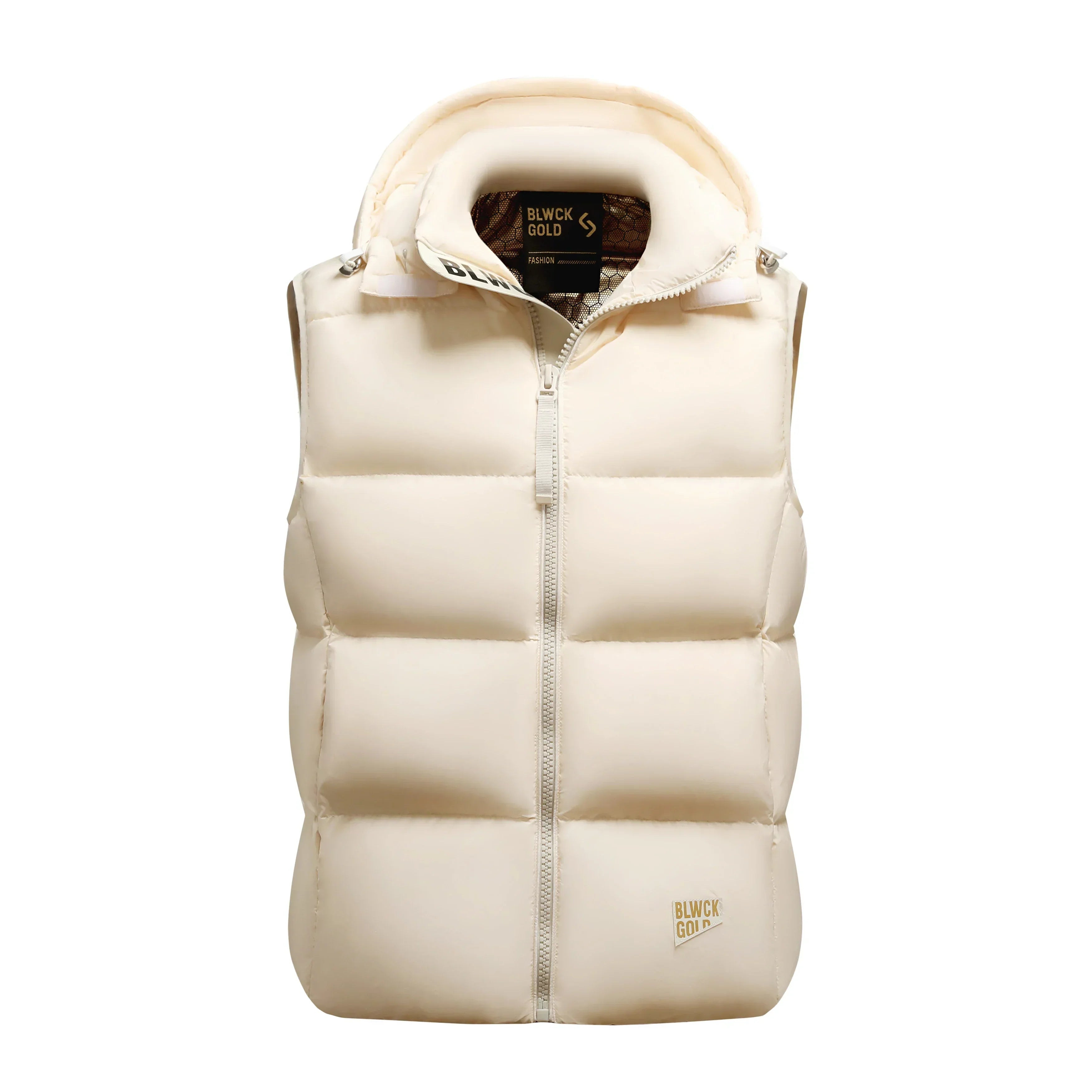 Warm Men's Down Vest - Boxy Quilted, Cotton Blend, Autumn - Tophatter Daily Deals