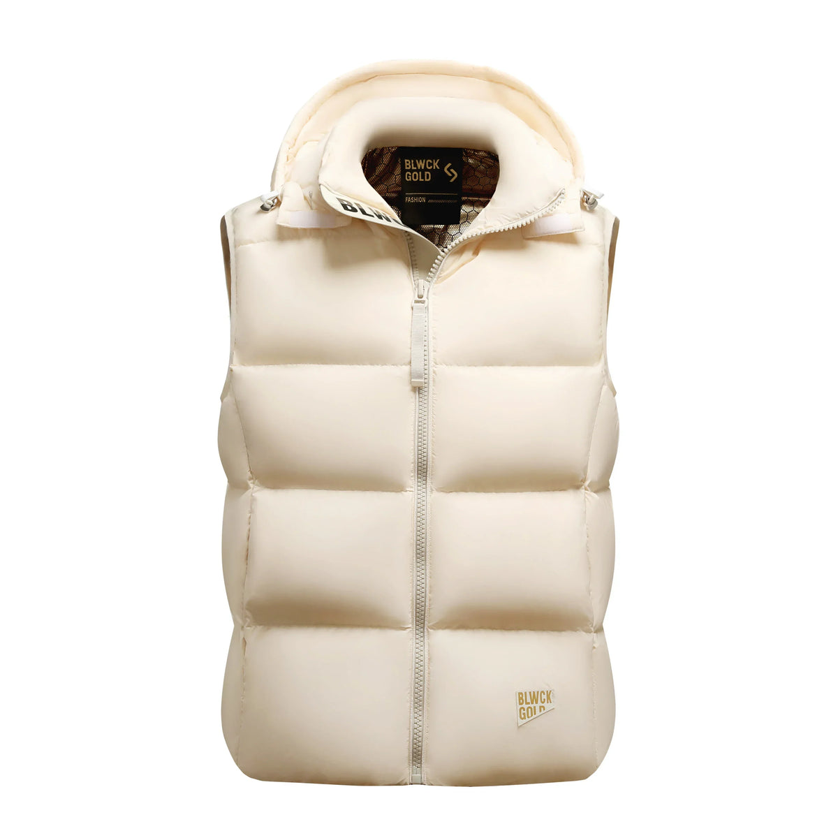 Warm Men's Down Vest - Boxy Quilted, Cotton Blend, Autumn - Tophatter Daily Deals