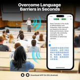AI Translator Earbuds Offline 144 Languages 60H Case - Tophatter Daily Deals