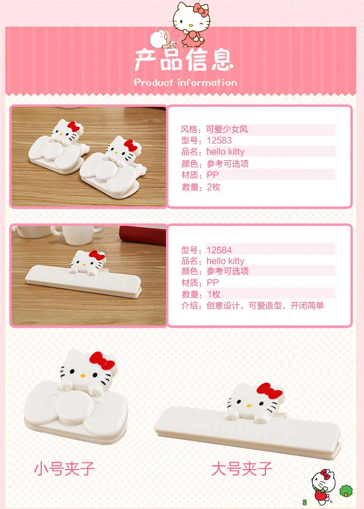 My Melody Magnetic Clip Refrigerator Magnet Pink Animals - Tophatter Daily Deals