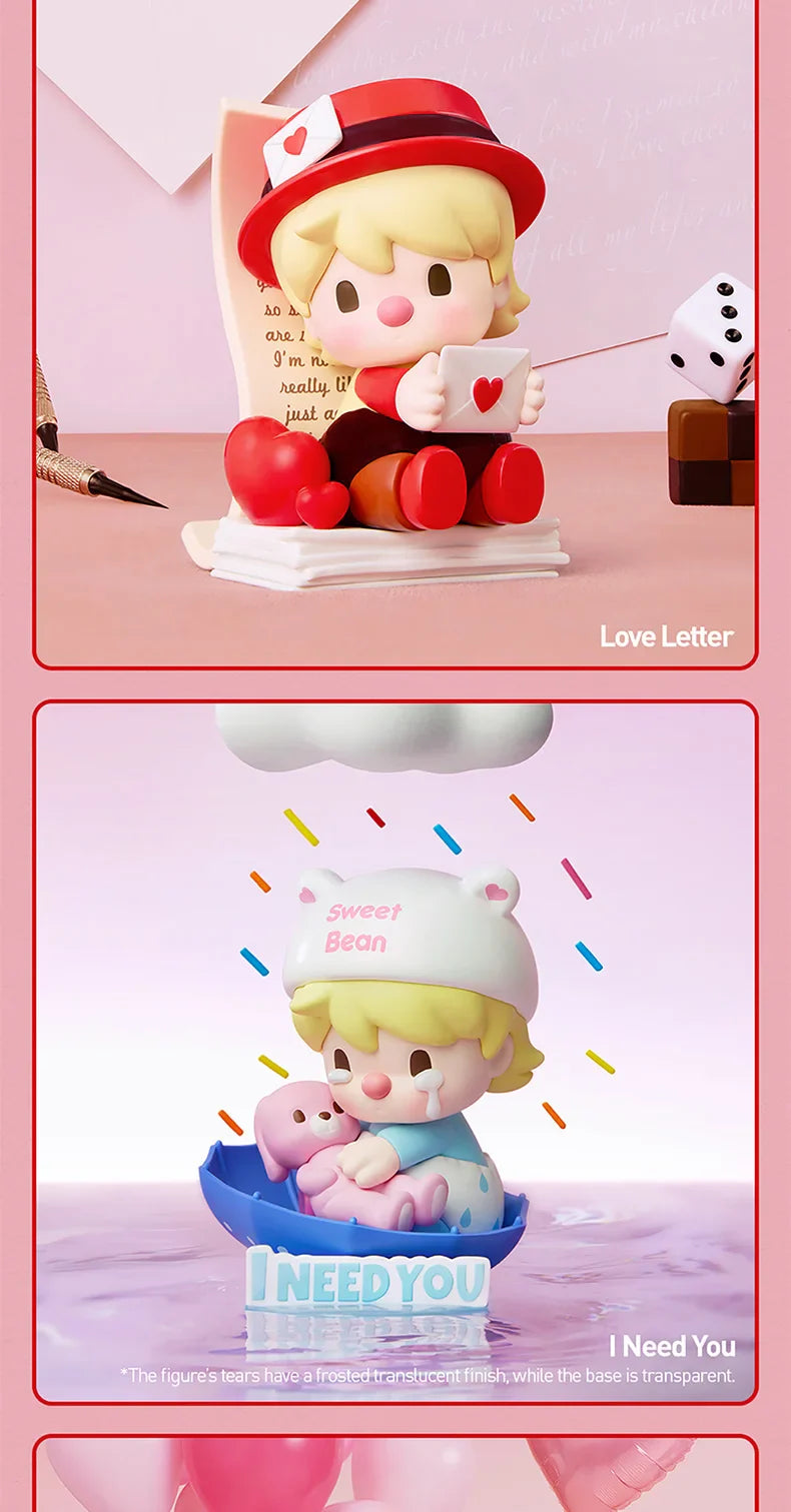 Genuine Pop Mart Sweet Bean The Language of Love Series Blind Box Figure Animals - Tophatter Daily Deals