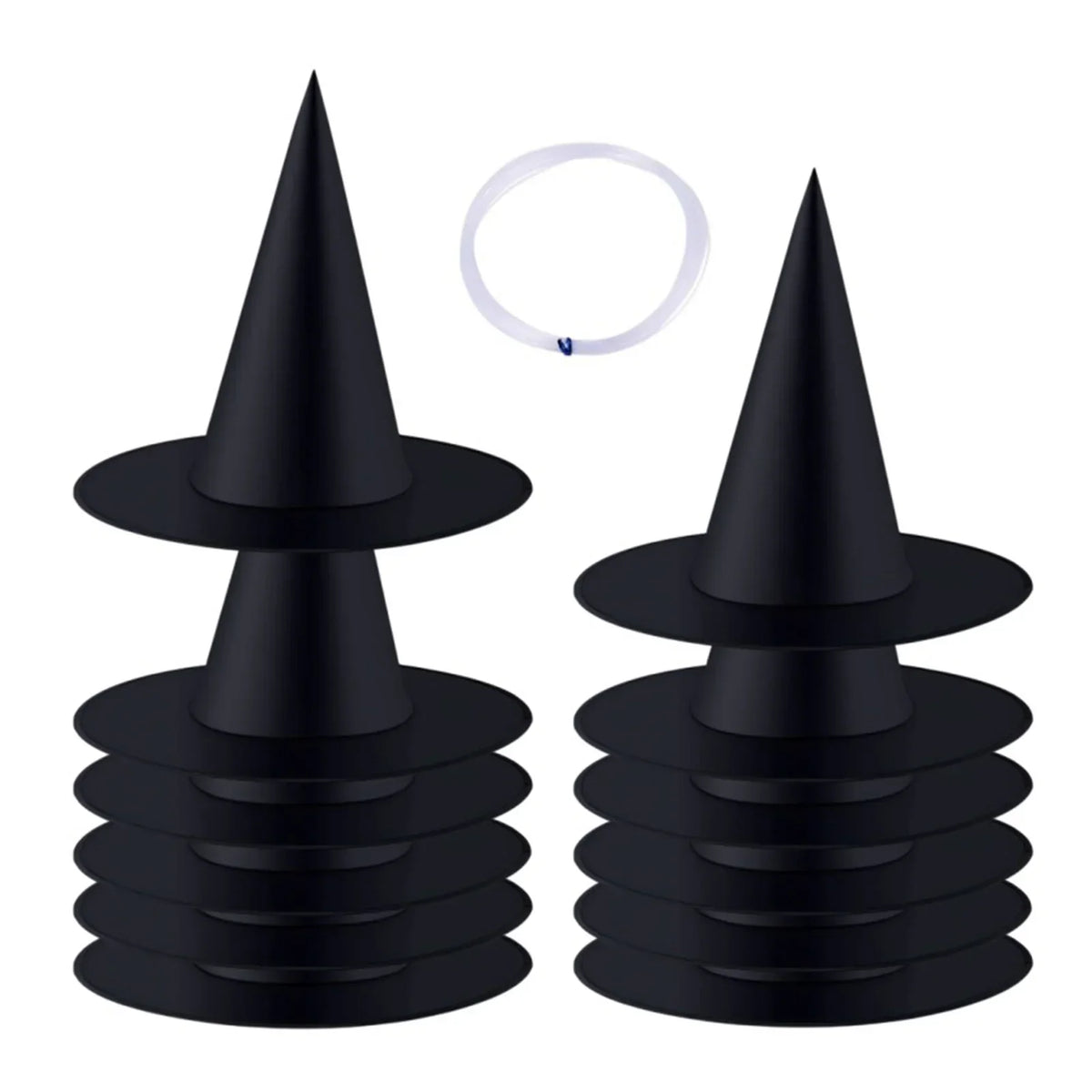 Witch Hats Hanging Decor Halloween Props Indoor Outdoor - Tophatter Daily Deals