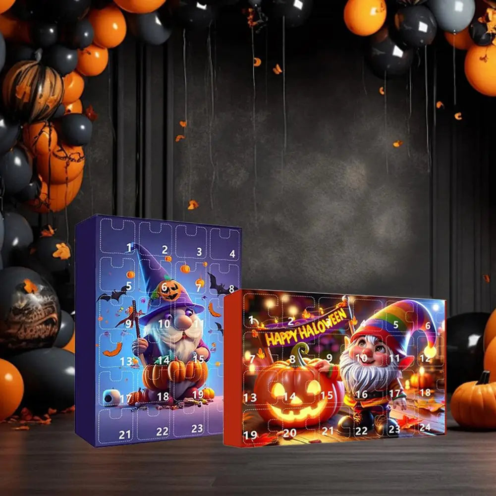 Gnome Advent Calendar Halloween Countdown Decor 2025 - Tophatter Daily Deals