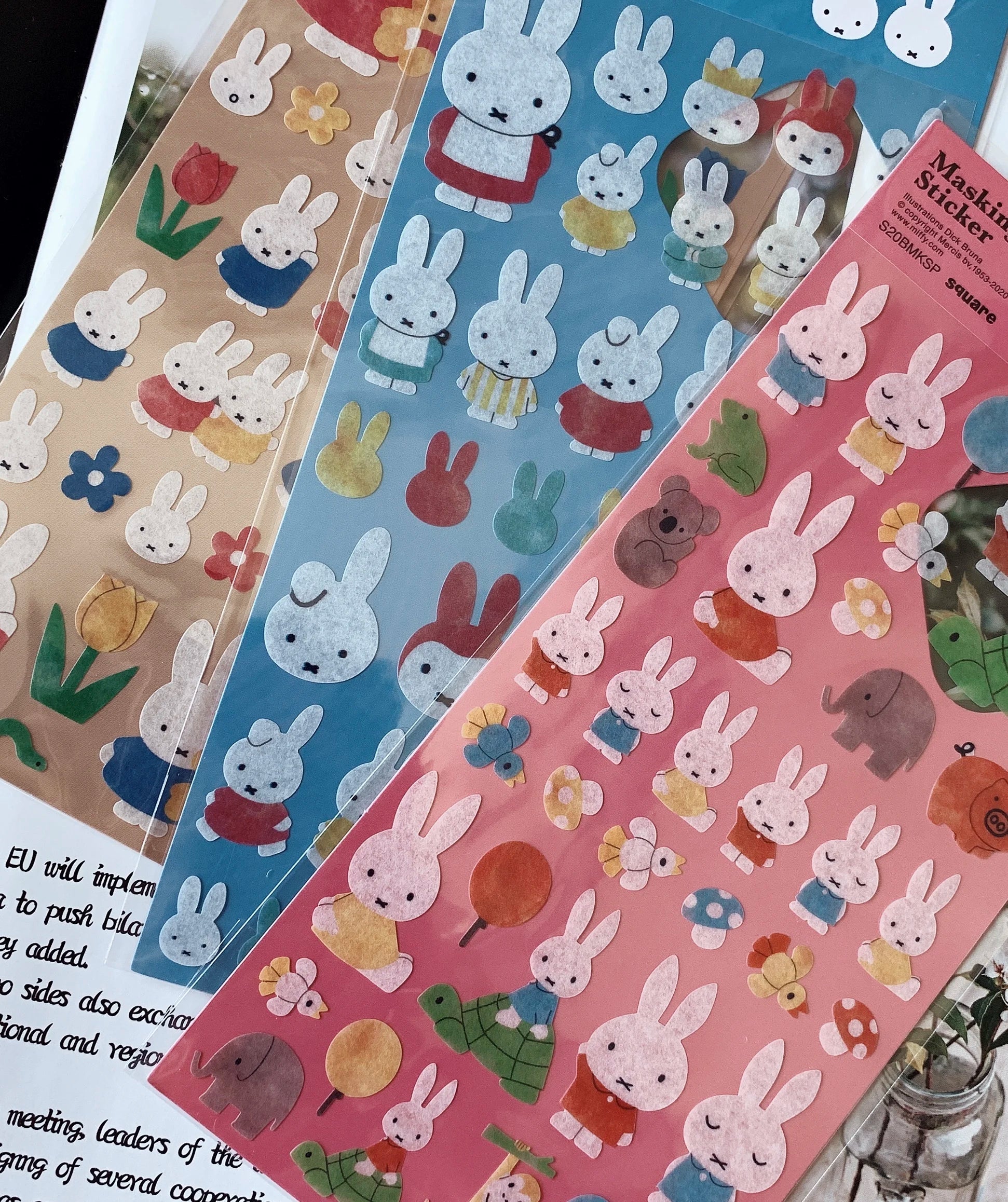 Miffy 3D Stickers Animals - Tophatter Daily Deals