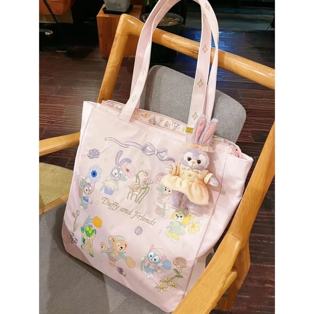 StellaLou LinaBell Gelatoni Duffy Bear ShellieMay Pink Tote Bag Animals - Tophatter Daily Deals
