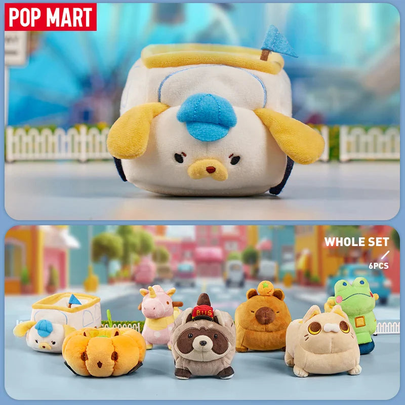 Genuine Pop Mart Gong Original Series Plush Toy Car Blind Box Animals - Tophatter Daily Deals