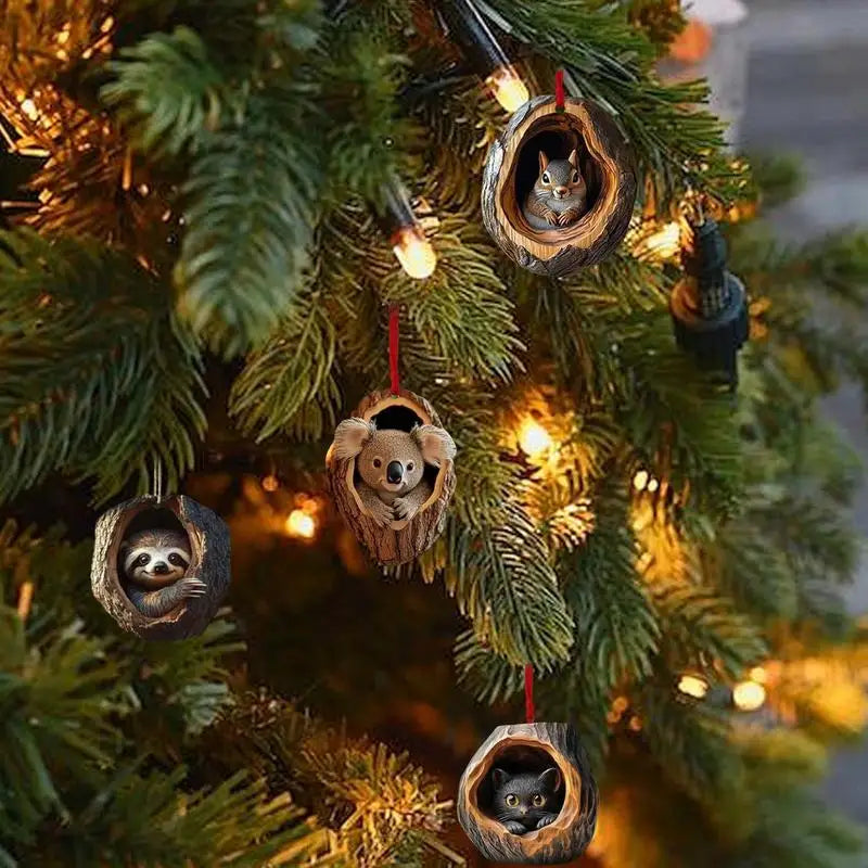 Advent Calendar Cat Countdown Hanging Tree Ornaments - Tophatter Daily Deals