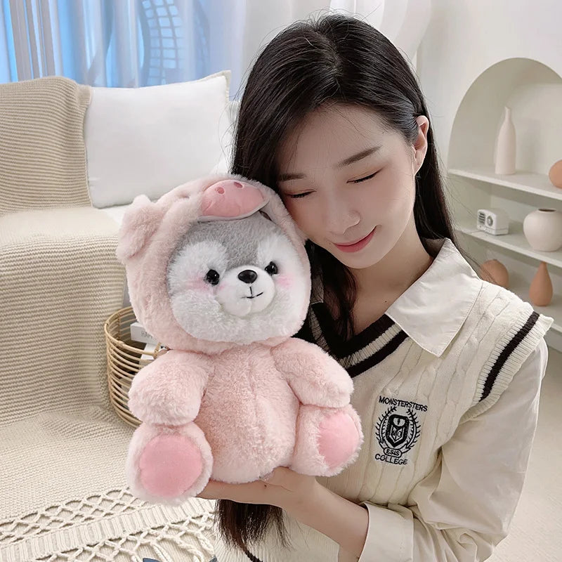 Dog Anime Cosplay Dinosaur Pig Koala Husky Plush Toy Animals - Tophatter Daily Deals