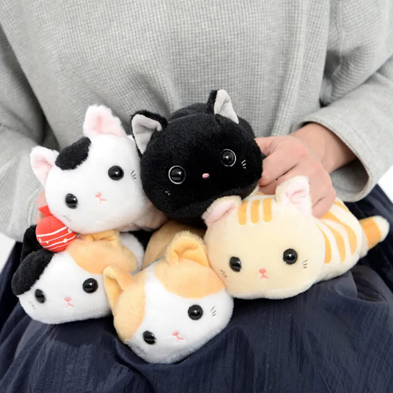 Pencil Case Kawaii Plush Cat Bags For Stationery Neko Animals - Tophatter Daily Deals