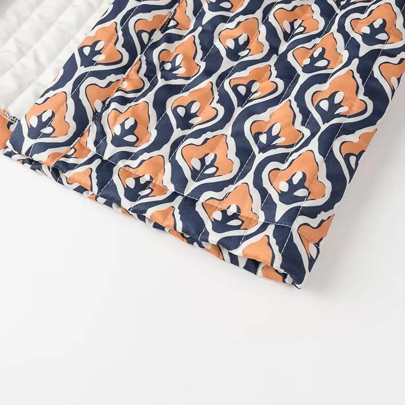 Insulating Women’s Quilted Vest - Loose Open Stitch, Cotton - Tophatter Daily Deals