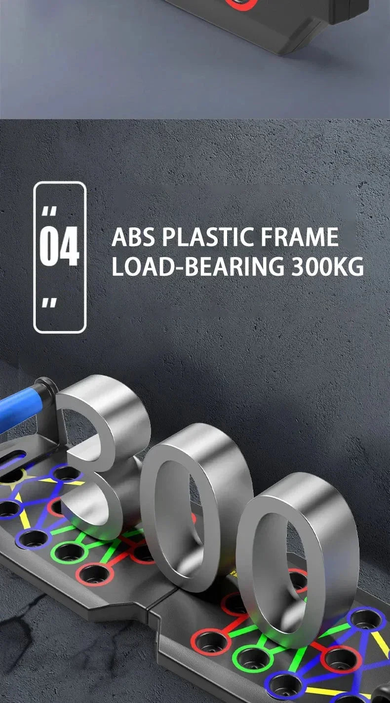 Push Up Board Foldable 28 Modes Home Workout Trainer - Tophatter Daily Deals