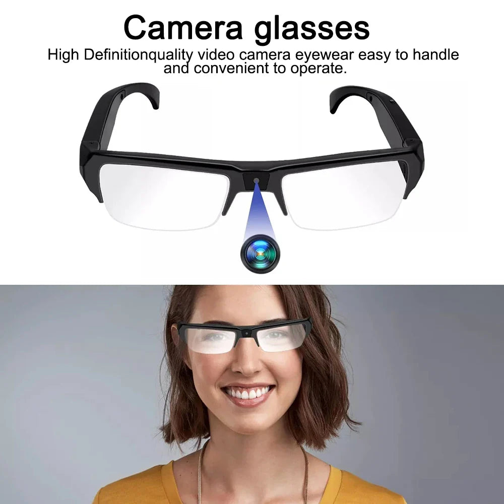 1080P Mini Camera Smart Glasses Portable Sports Glasses - Tophatter Daily Deals