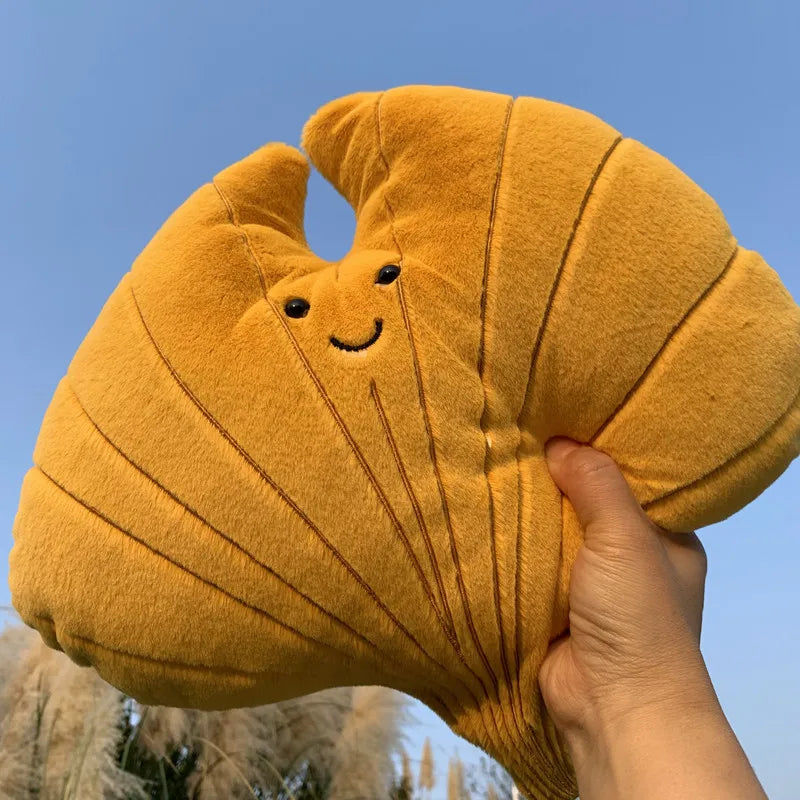 Gingko Maple Leaf Green Autumn Plush Toy Flowers - Tophatter Daily Deals