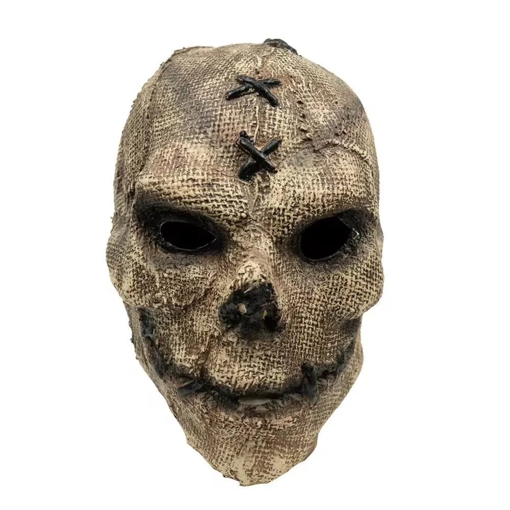 Skull Mask Latex Horror Skeleton Halloween 2025 Cosplay Azabu - Tophatter Daily Deals