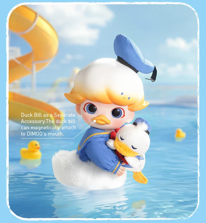Genuine Pop Mart Dimoo x Donald Duck 1/8 Action Figure Animals - Tophatter Daily Deals