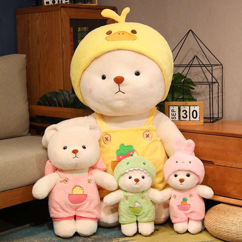 Dinosaur Bear Plush Toy Cute Stuffed Animals Bunny Duck Plushie Animals - Tophatter Daily Deals