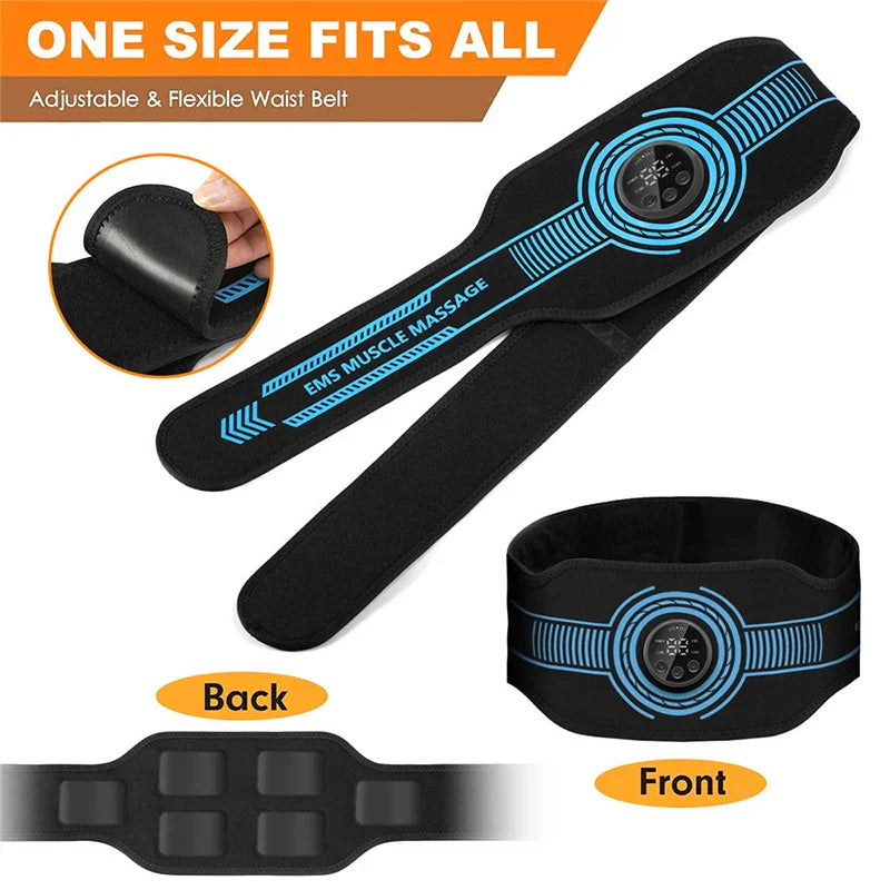 Smart EMS Arm Muscle Trainer Blue Fitness - Tophatter Daily Deals