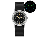 36mm Field Watch Sapphire Crystal VH31 Sweep Quartz Sapphire VH31 - Tophatter Daily Deals