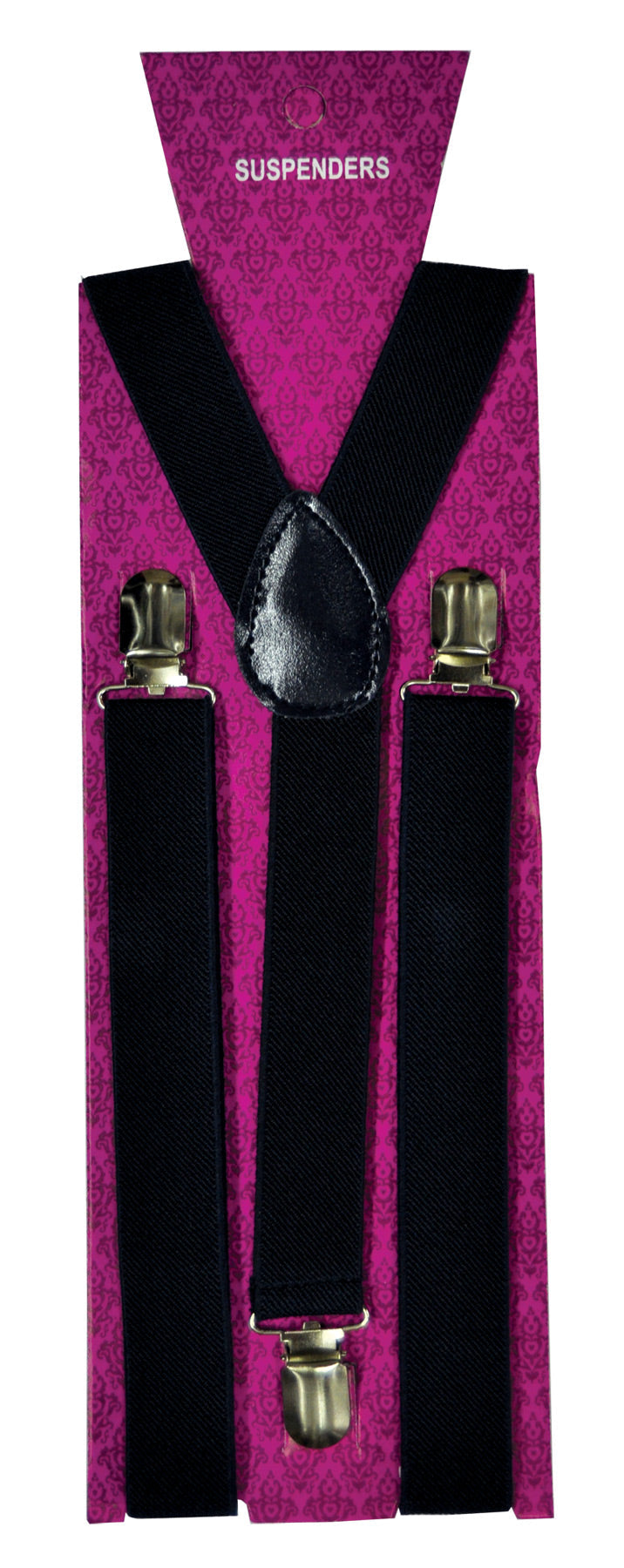 Suspender Plain Black Costume Accessories - Tophatter Daily Deals