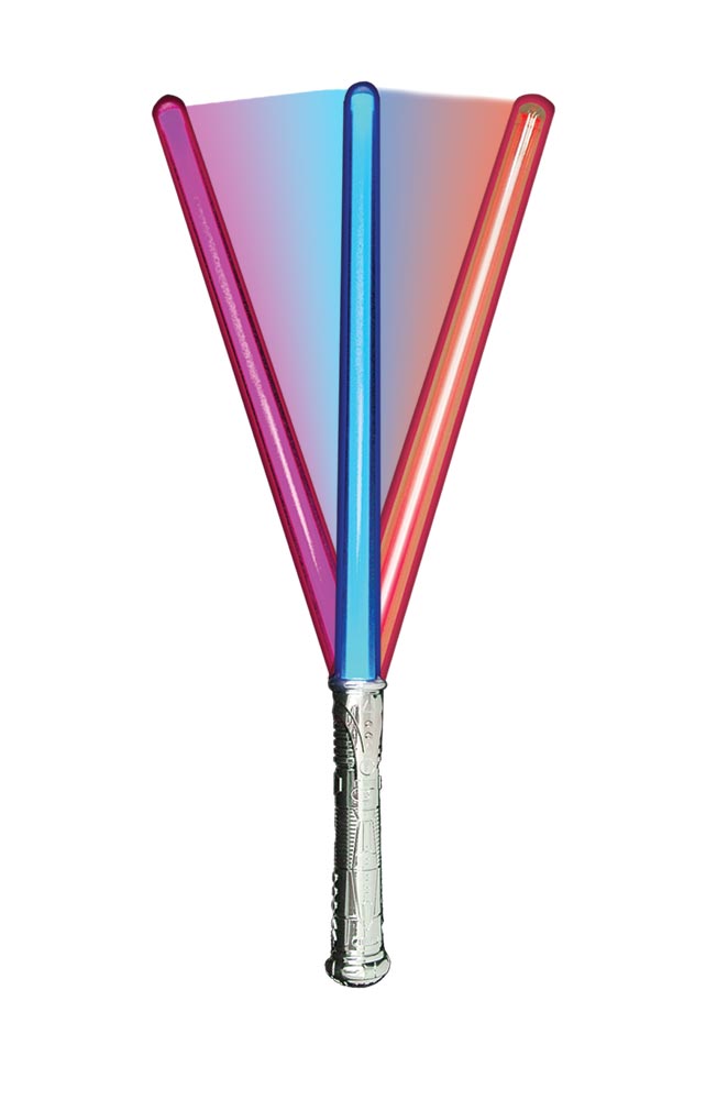 Light Saber with Chrome Handle Halloween & Party Essentials - Tophatter Daily Deals
