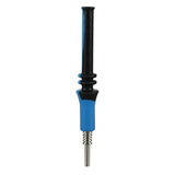 Tophatter's Inc. RIP Silicone Dab Straw Blue Black Silicone Dab Straws - Tophatter Daily Deals