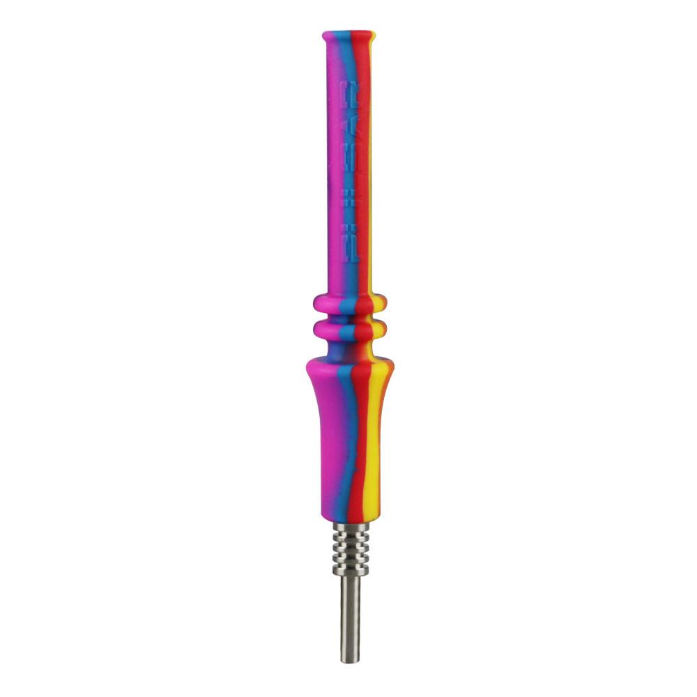 Tophatter's Inc. RIP Silicone Dab Straw Tie Dye Silicone Dab Straws - Tophatter Daily Deals