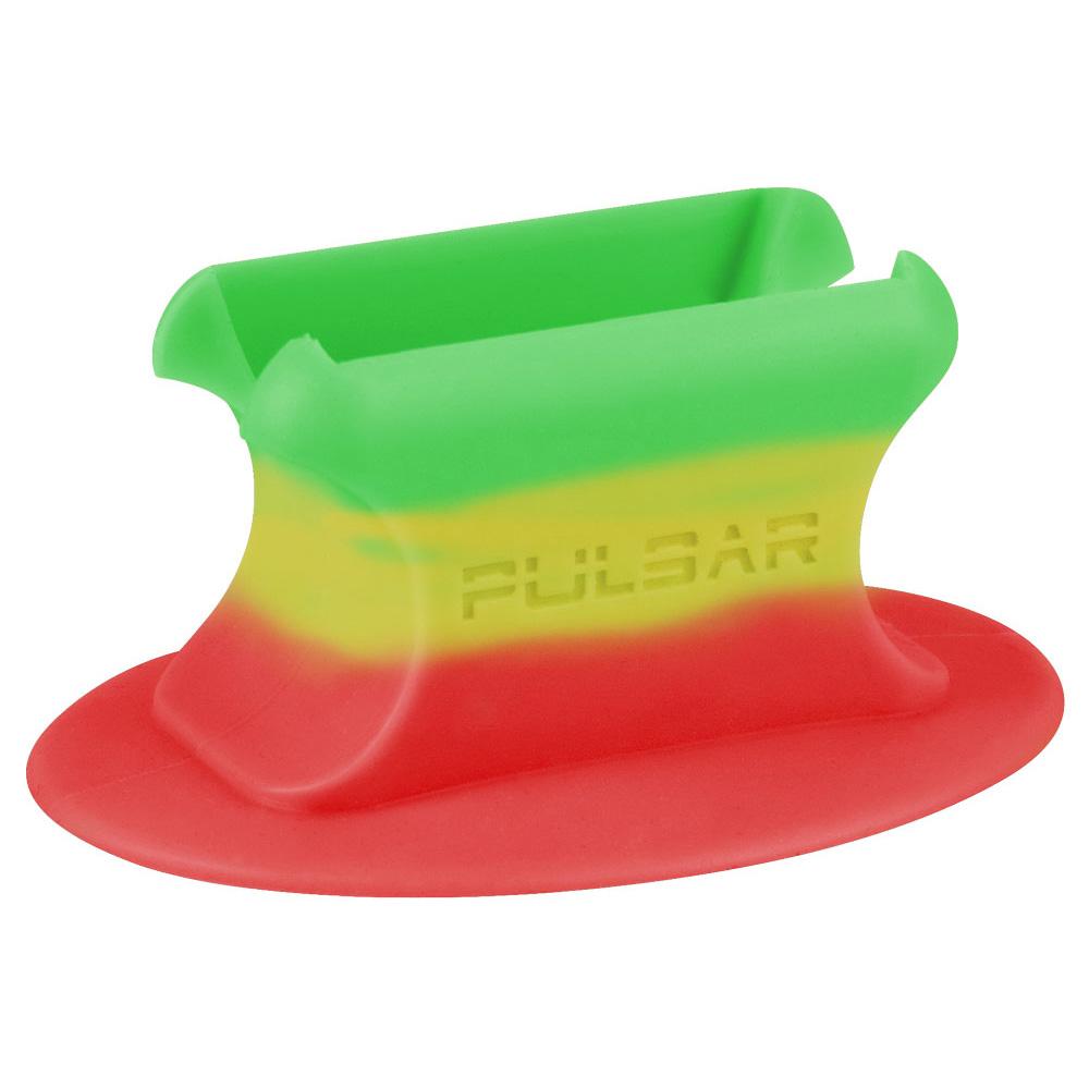 Tophatter's Inc. RIP Series Silicone Dab Straw Stand Rasta Silicone Dab Straws - Tophatter Daily Deals