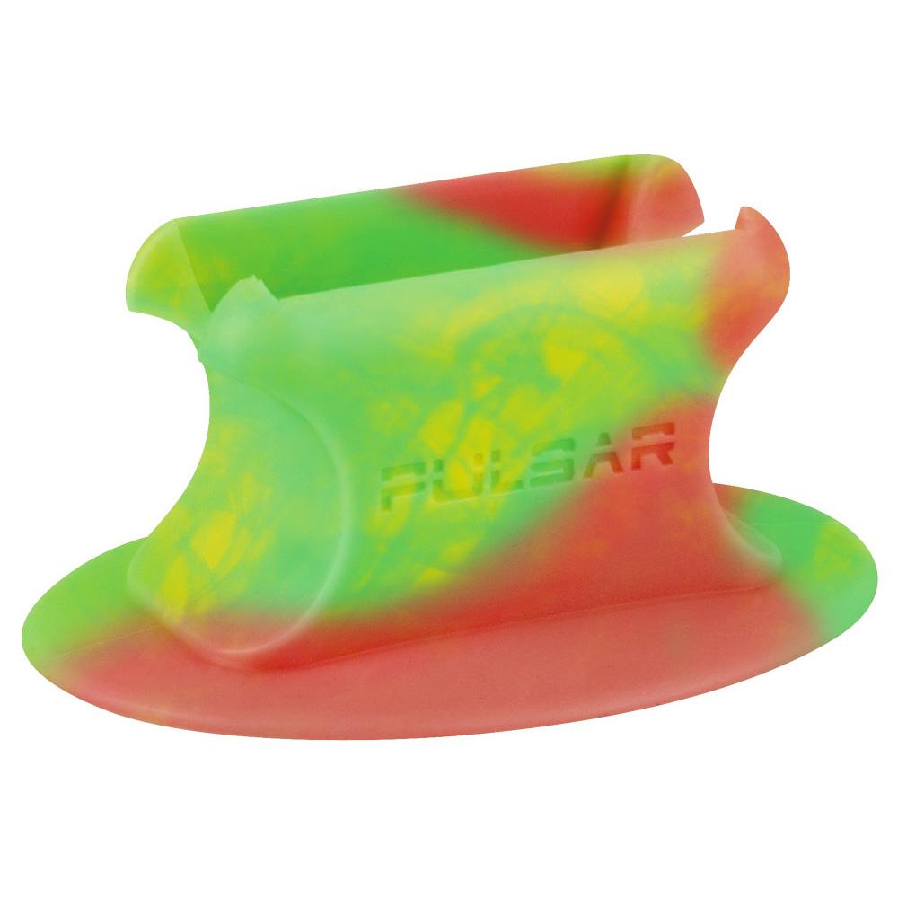 Tophatter's Inc. RIP Series Silicone Dab Straw Stand Rasta Glow Silicone Dab Straws - Tophatter Daily Deals