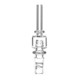 Tophatter's Inc. Quartz Dab Straw Tip w/ Honey Catcher 14mm Male Dab Straws - Tophatter Daily Deals