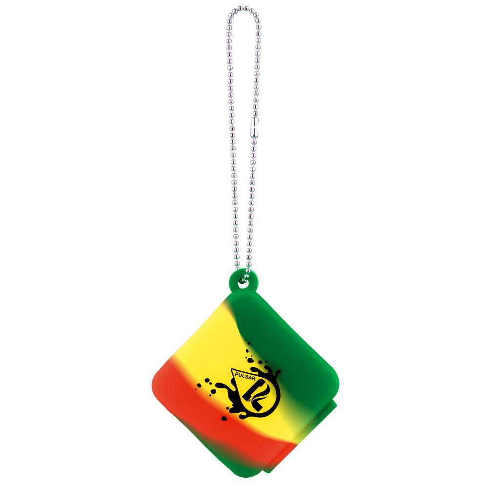 Tophatter's Inc. RIP Series Slab Silicone Concentrate Container Rasta Silicone Concentrate Containers - Tophatter Daily Deals