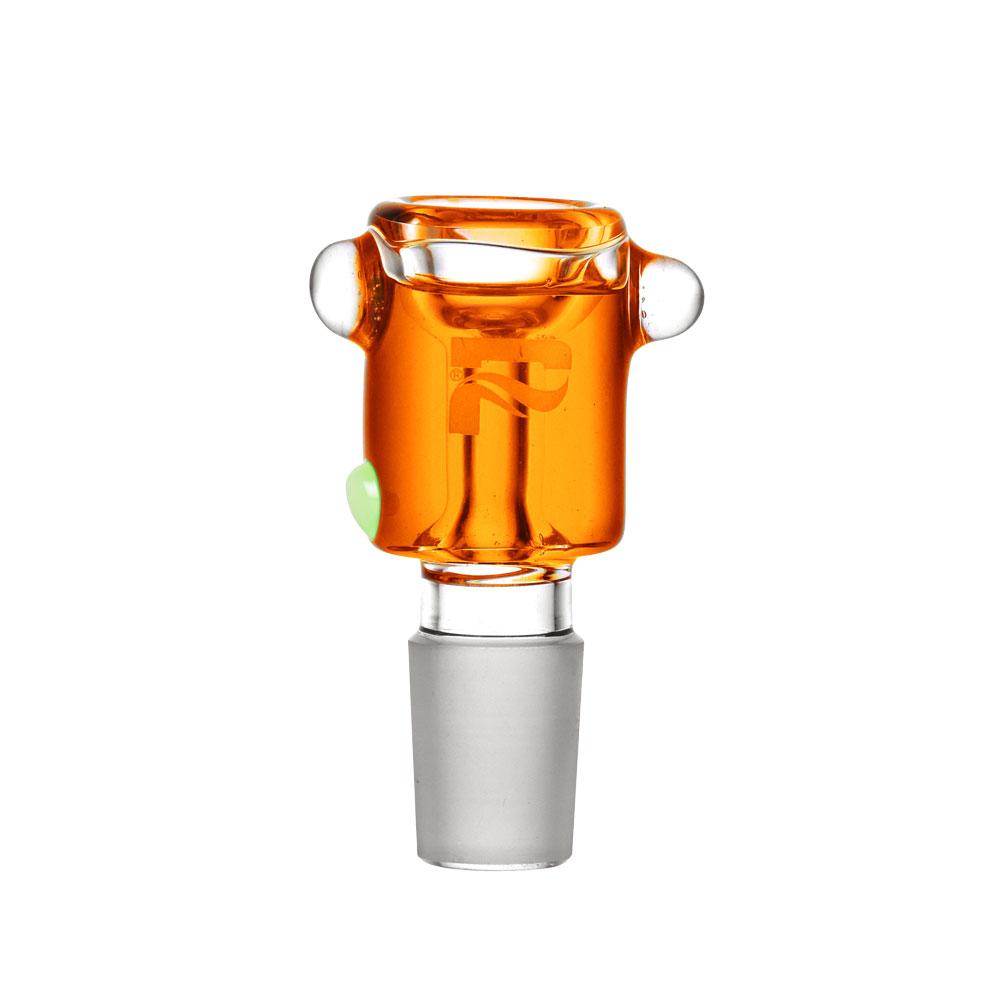 Tophatter's Inc. Freezable Glycerin Bong Bowl Freeze Bowl Orange Bong Bowls - Tophatter Daily Deals