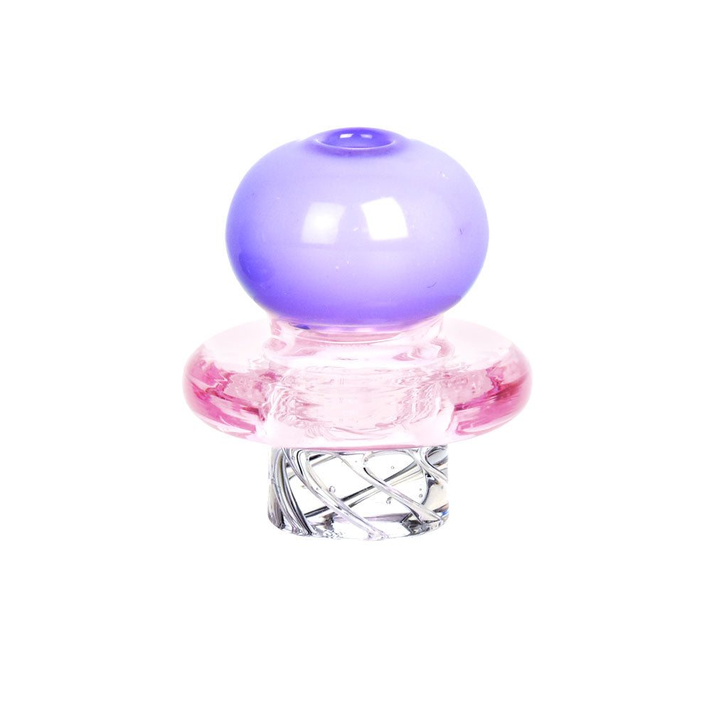 Ball Vortex Carb Cap Opaque Purple Glass Carb Caps - Tophatter Daily Deals