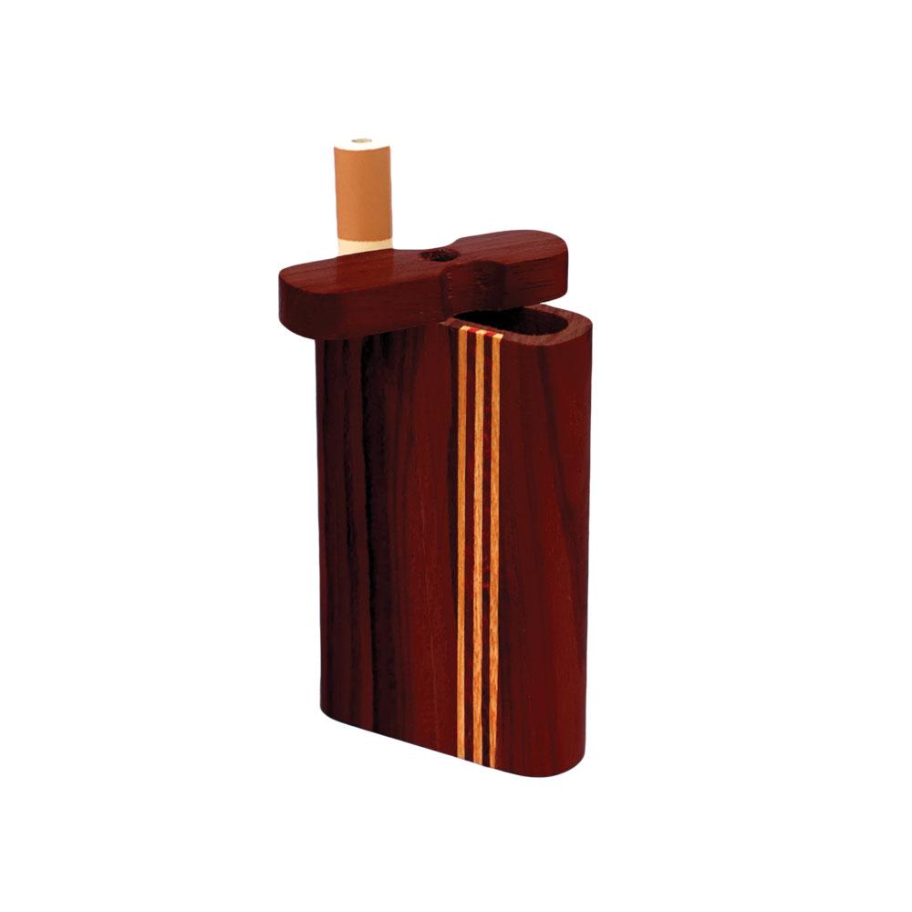 Striped Dark Wood Dugout Small Dugouts - Tophatter Daily Deals