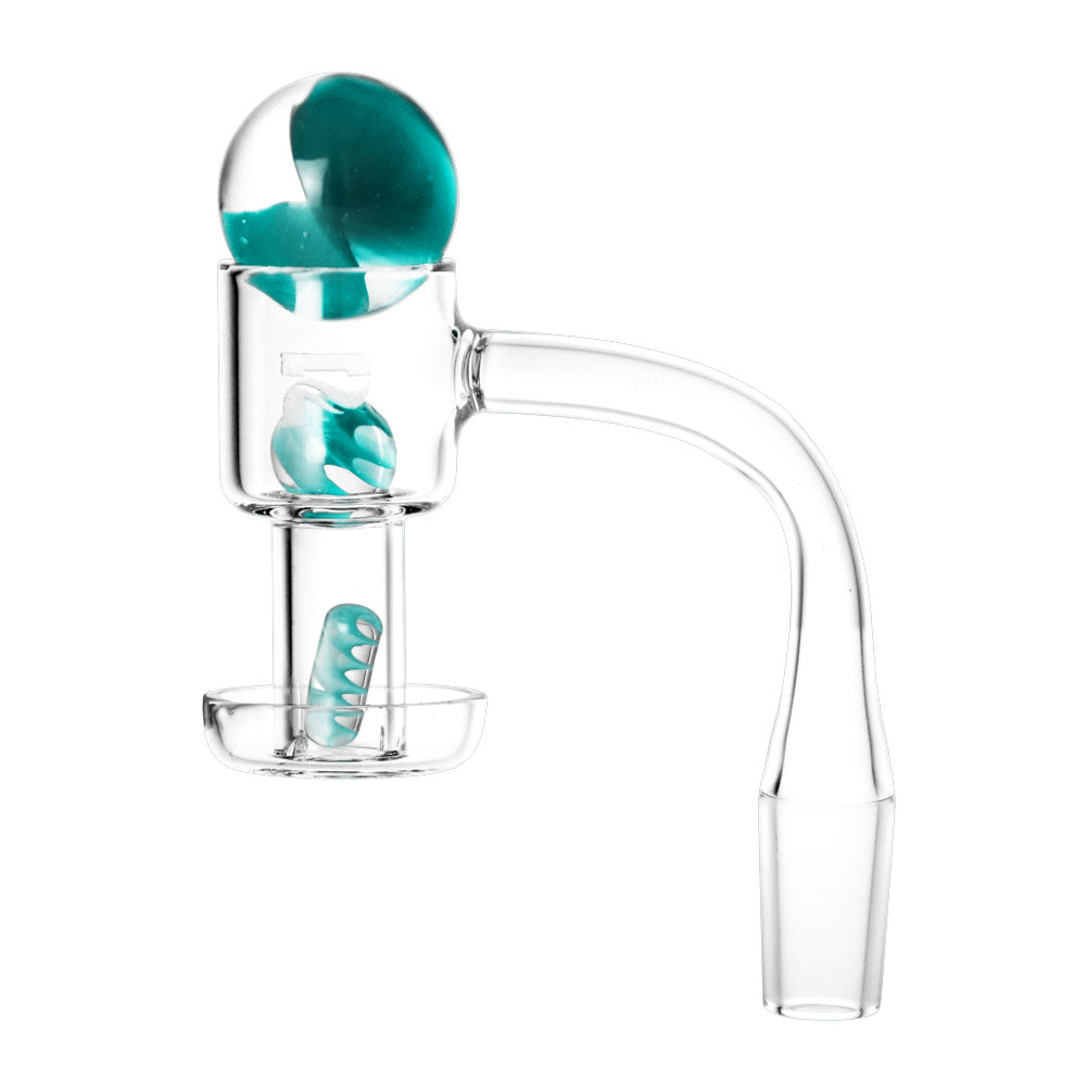 Tophatter's Inc. Twister Terp Slurper Banger Set Terp Twist Teal Banger Sets - Tophatter Daily Deals