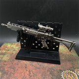 SA58 Para Metal Miniature Gun 16CM/6.3" Wih Plastic Stand - Tophatter Daily Deals