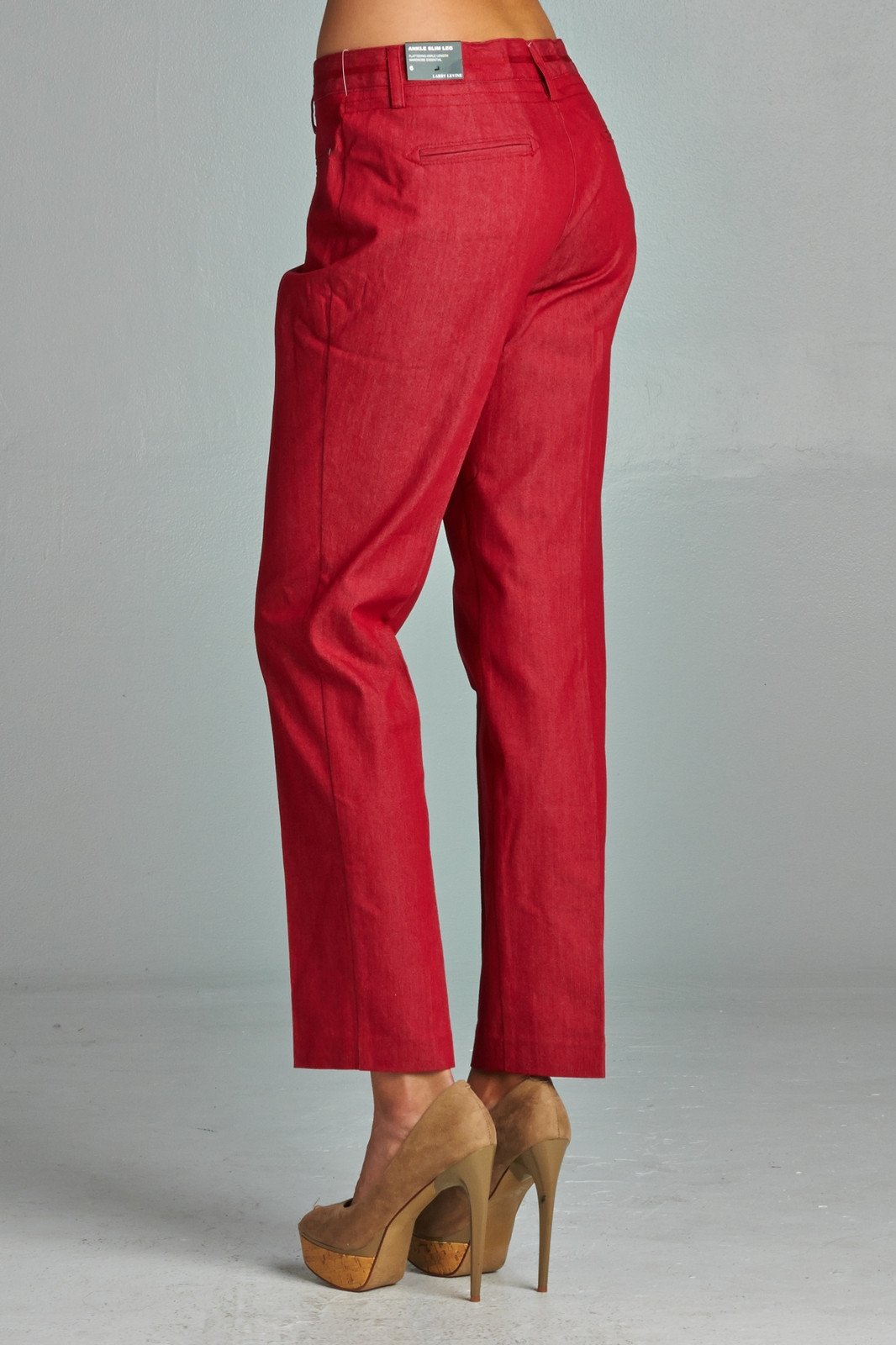 Women's Red Velvet Pants Pants - Tophatter Daily Deals
