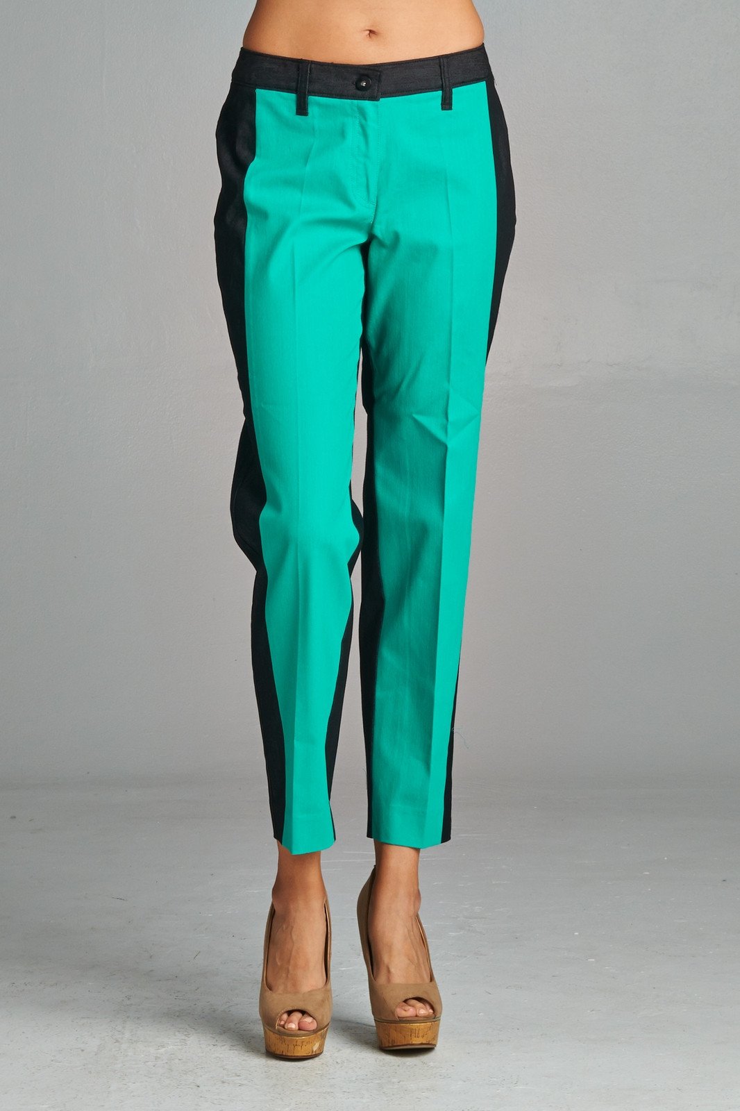 Women's Colorblock Capris Capris - Tophatter Daily Deals