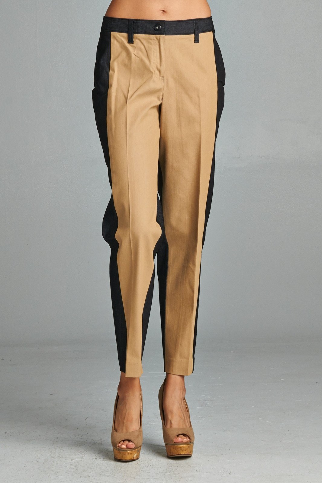 Women's Colorblock Capris Capris - Tophatter Daily Deals