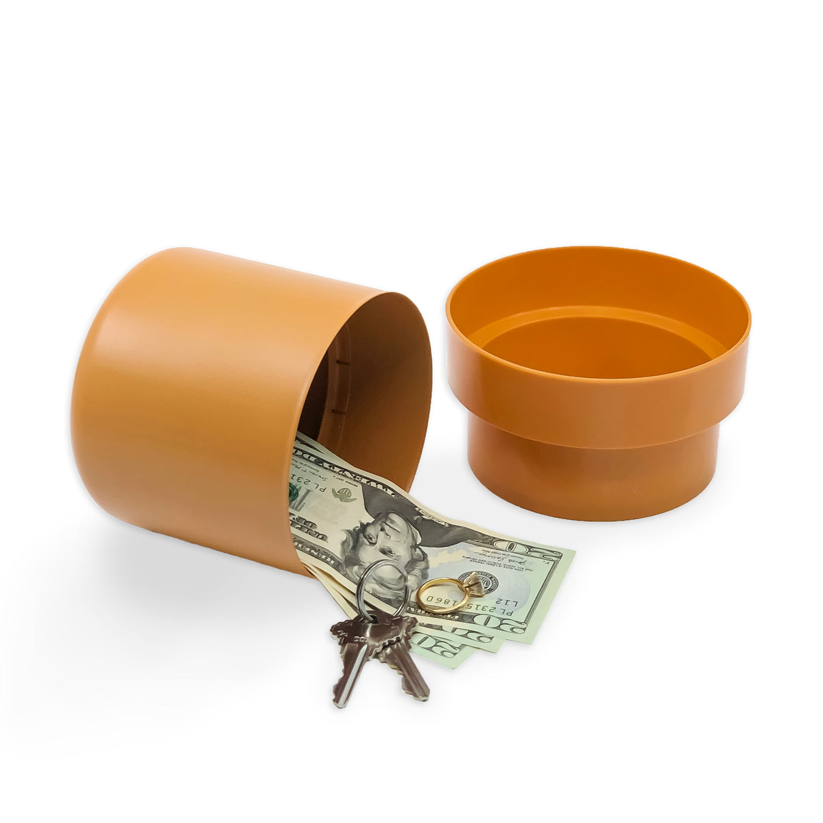 Secret Safe ™ Flower Pot With Key Lock safe - Tophatter Daily Deals