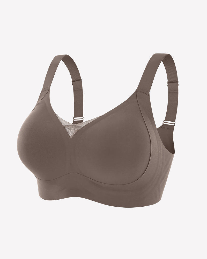 Push Up Bras Wireless Bra Grey Lingerie Sets-Bras - Tophatter Daily Deals