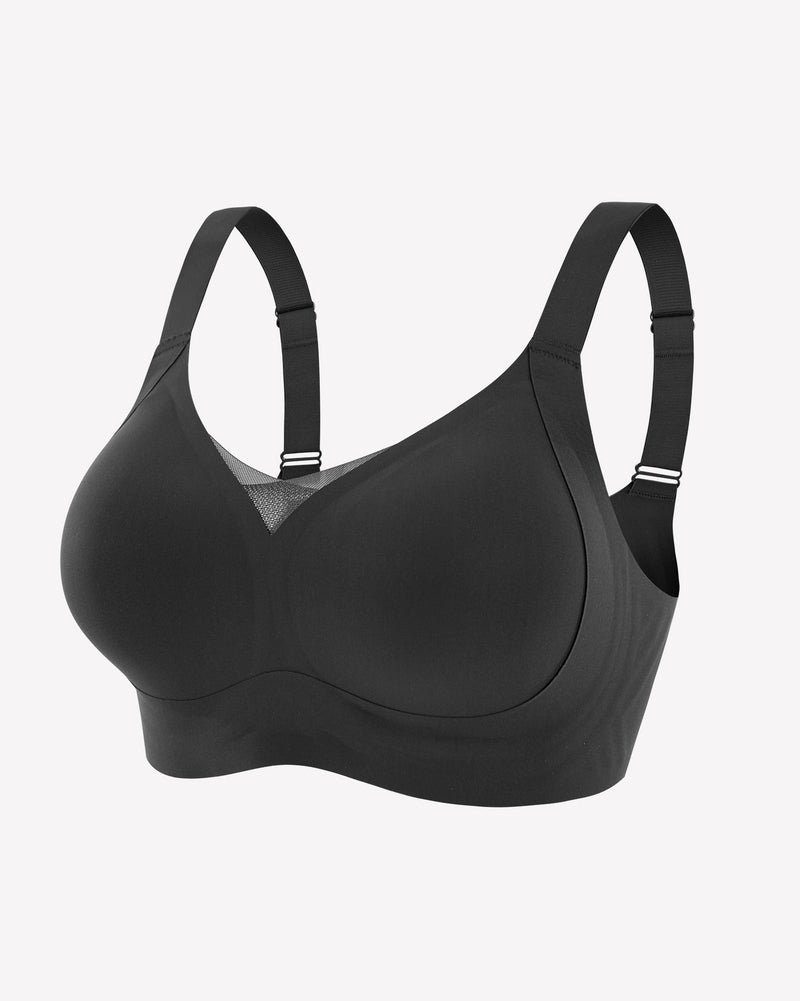 Push Up Bras Wireless Bra Dark Grey Lingerie Sets-Bras - Tophatter Daily Deals