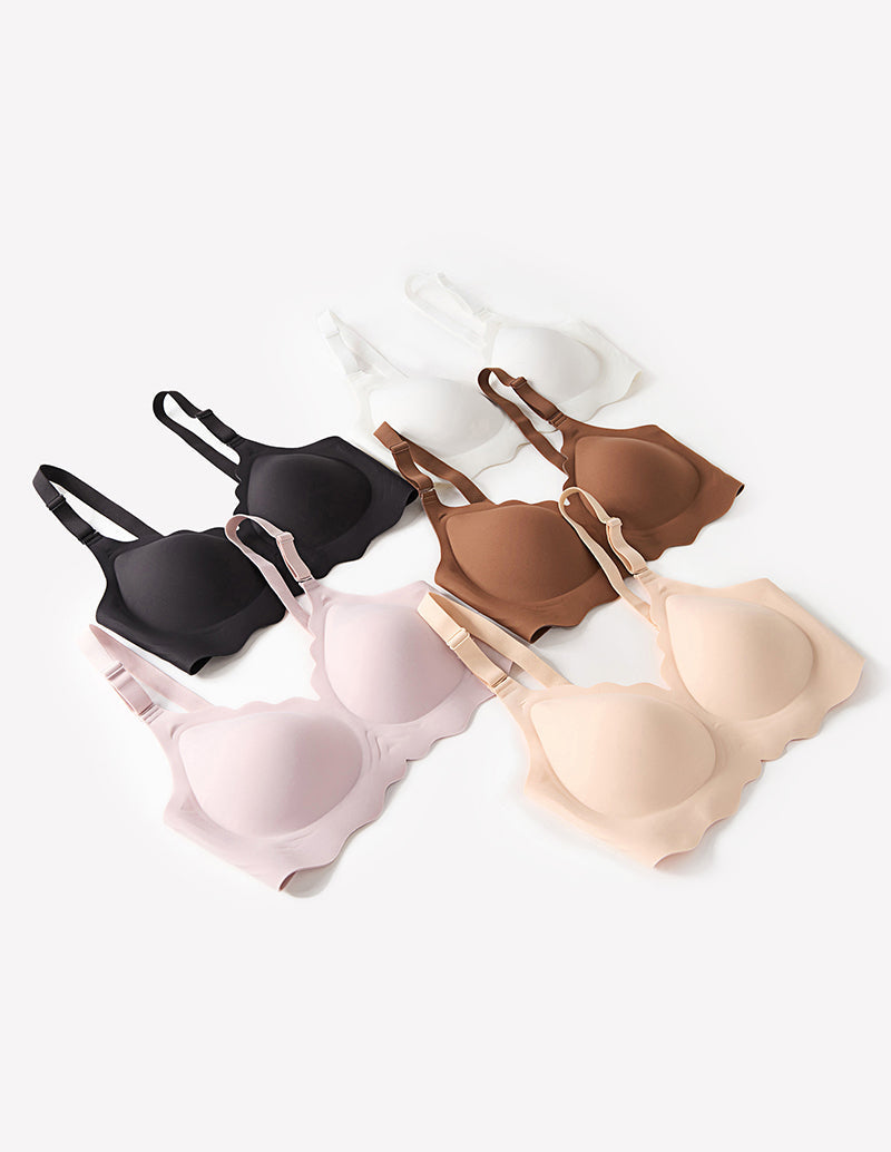Wireless Full Coverage Push Up Bar Lingerie Sets-Bras - Tophatter Daily Deals
