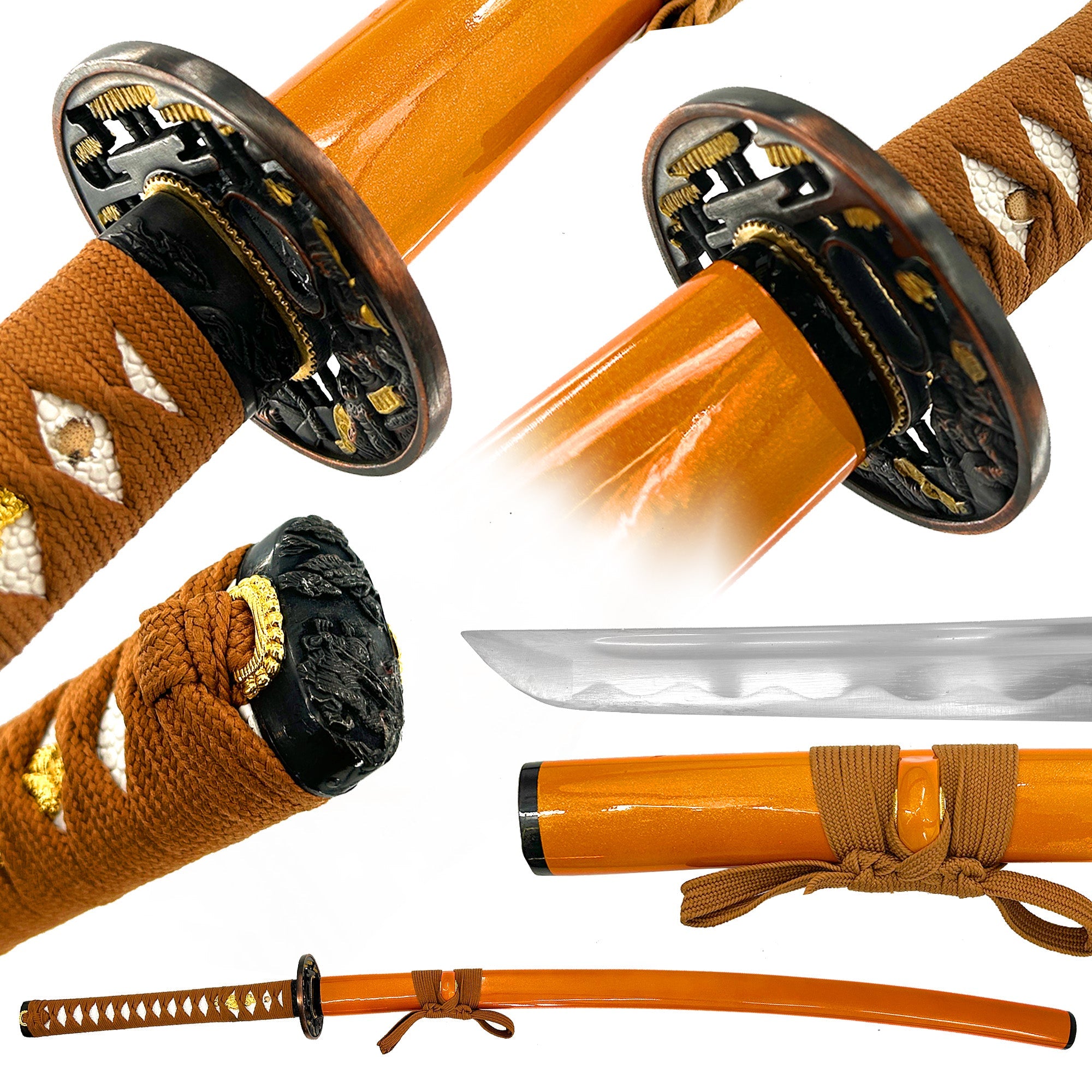 Samurai Celebration Handmade Katana Swords - Tophatter Daily Deals
