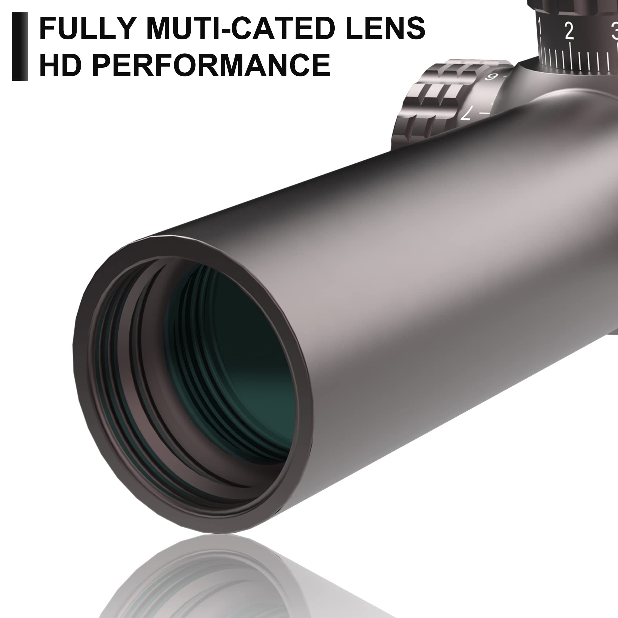 S6 1-6X24 30mm Red And Green Luminous Rifle Scope - Tophatter Daily Deals